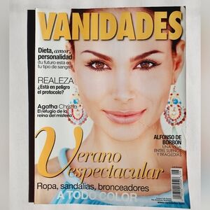 Vanidades Magazine April 7, 2009 - Patricia de León - Alfonso de Borbon -Spanish